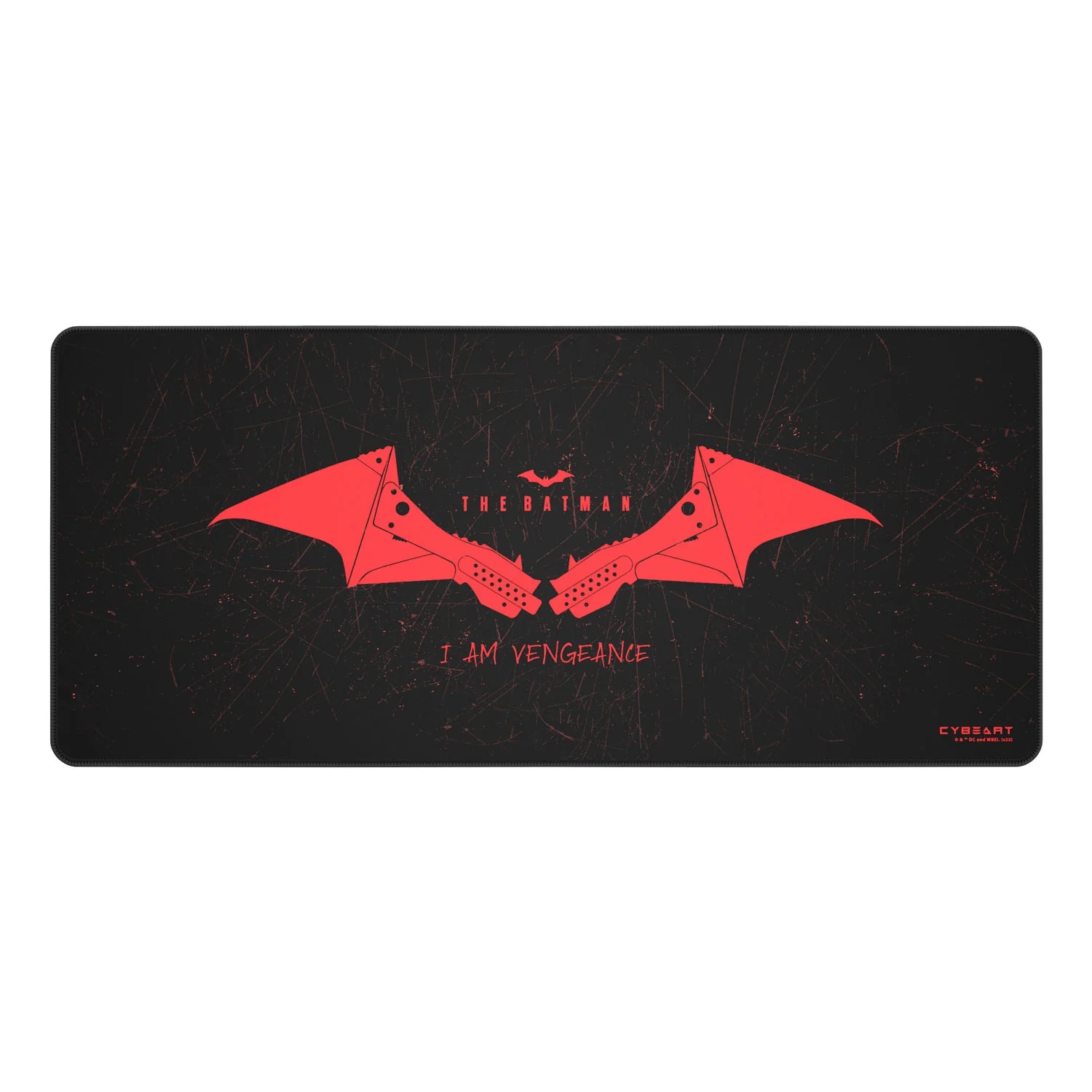 CYBEART Tapis de bureau de jeu The Batman (XXL - 900x400x4mm)(Open Box)