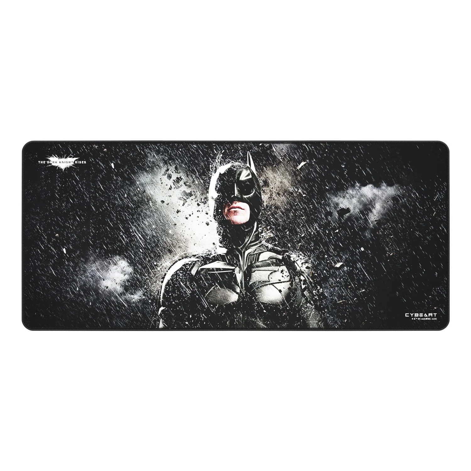 CYBEART Batman-TheDarkKnightRisesTapis de bureaude jeu(XXL-900x400x4mm