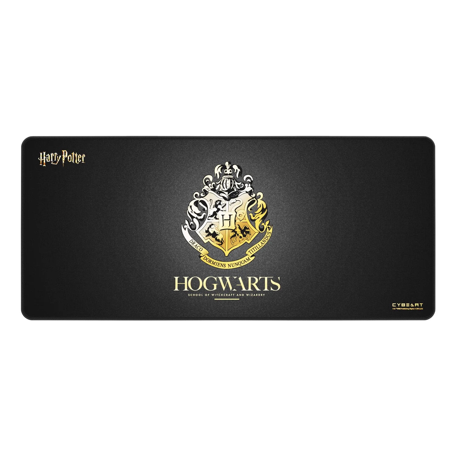 CYBEART Tapis de bureau de jeu Poudlard (XXL - 900x400x4mm)