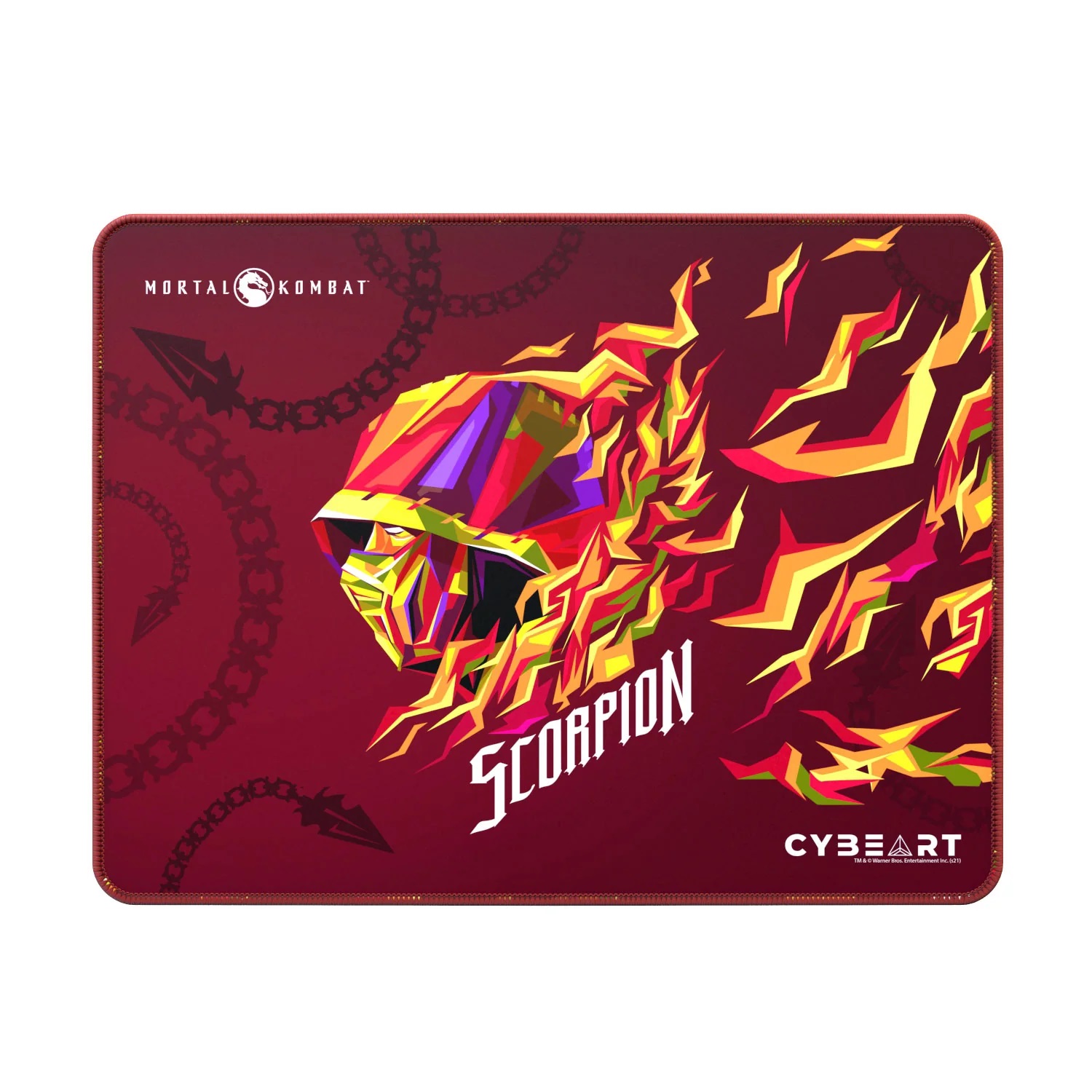 CYBEART Scorpion–Tapis desouris dejeu Mortal Kombat (grand-450x350x4mm