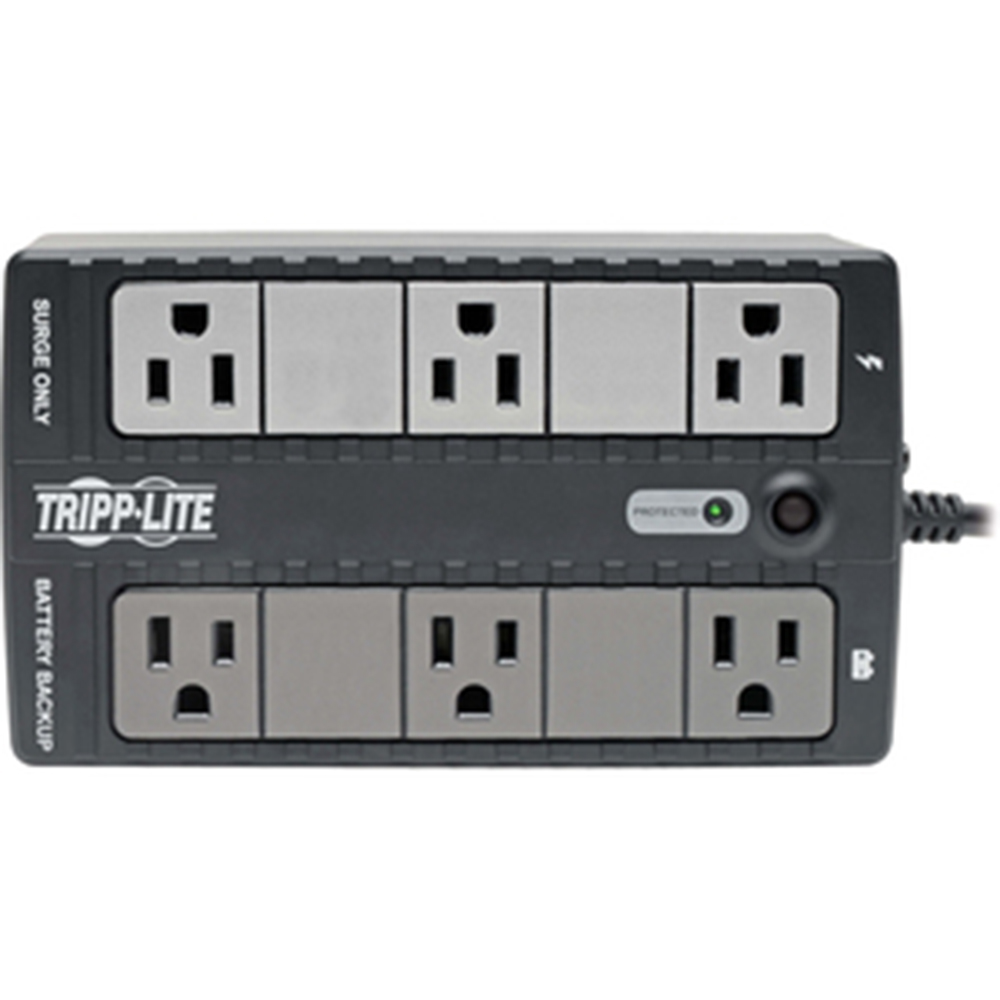 Tripp Lite BC350 350VA 180W UPS de bureau pour ordinateur PC/Mac avec batterie de secours compacte 120V, 6 prises de courant...