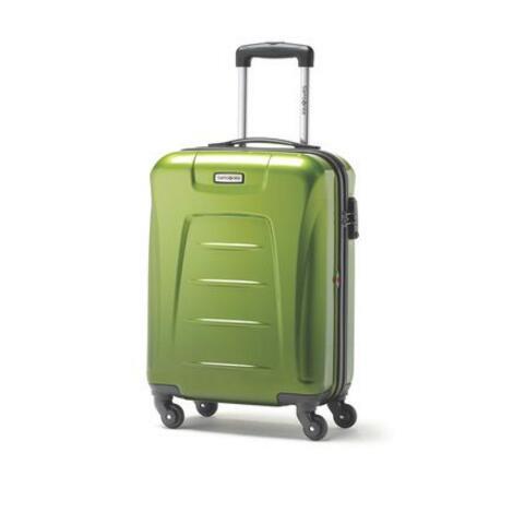 samsonite green carry on