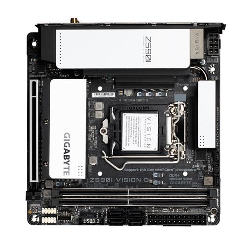 Gigabyte Z590i Vision D 10 11th Gen Intel Z590 Mini Itx Canada Computers Electronics