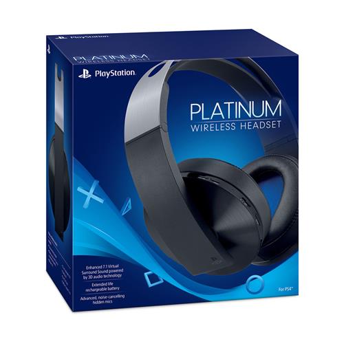 playstation silver wireless headset
