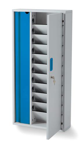 Lapcabby Lyte Secure Wall Charging Cabinet For 10 Tablets Up To 12in Lyte10wdbl Usa Canada Computers Electronics