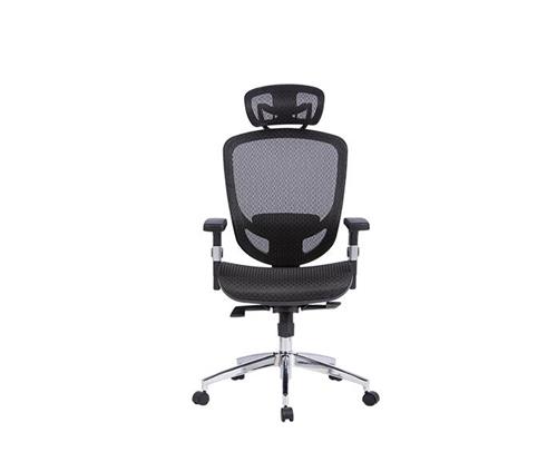 iCAN Mesh Office Chair with Headrest - Black | Canada Computers