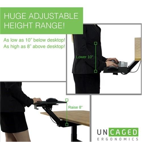 negative tilt keyboard stand