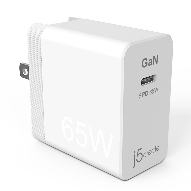 j5create Mini chargeur GaN PD USB-C™ 65 W