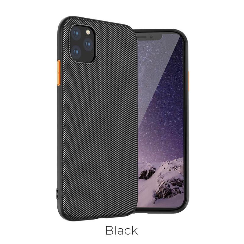 Hoco (Star Lord série TPU) - Étui pour iPhone 11 Pro Max noir