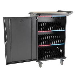 Tripp Lite 36-Device AC Charging Station Cart for Chromebooks and Laptops, Black