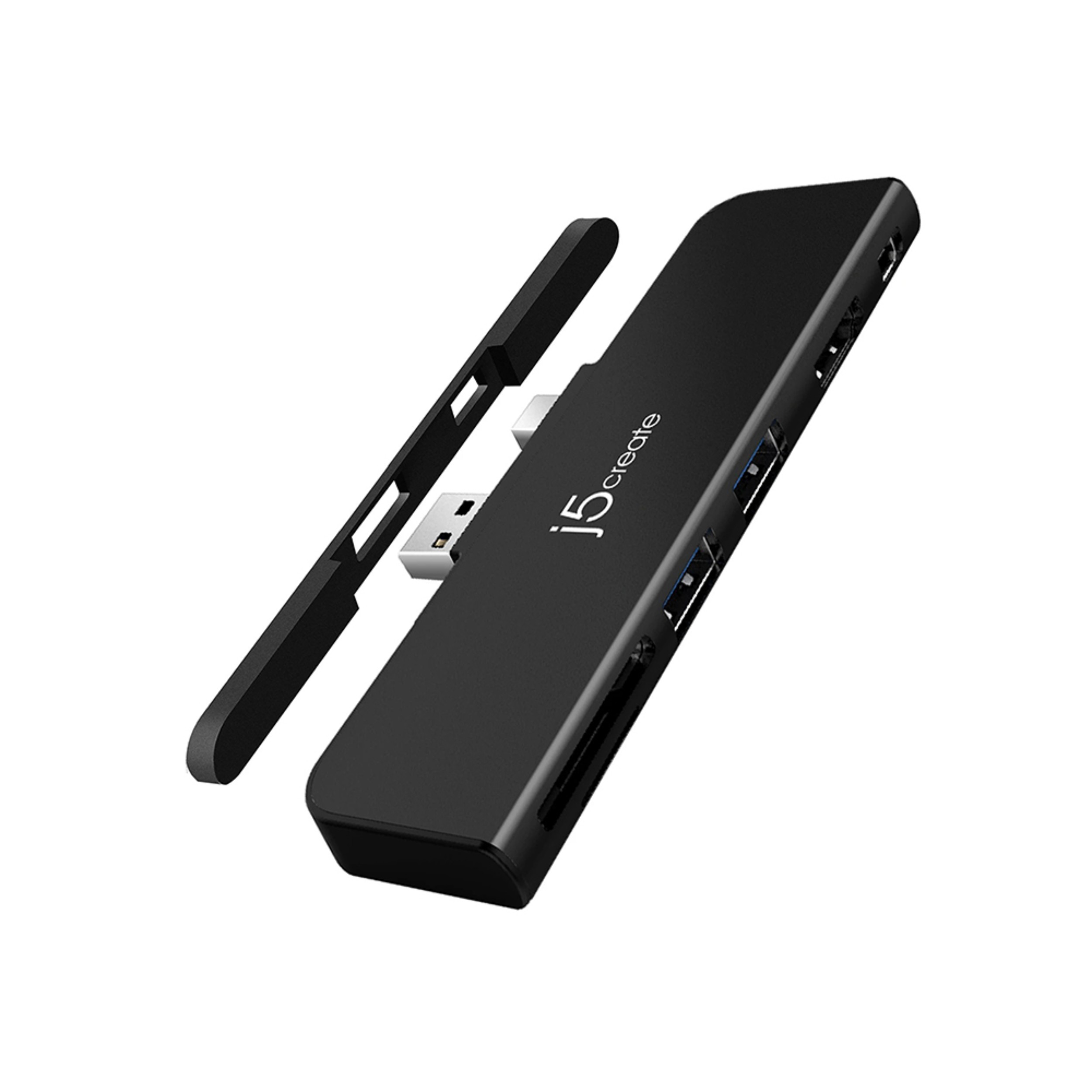 j5createUltraDrive 6 in 1 Mini Dock for Surface Pro