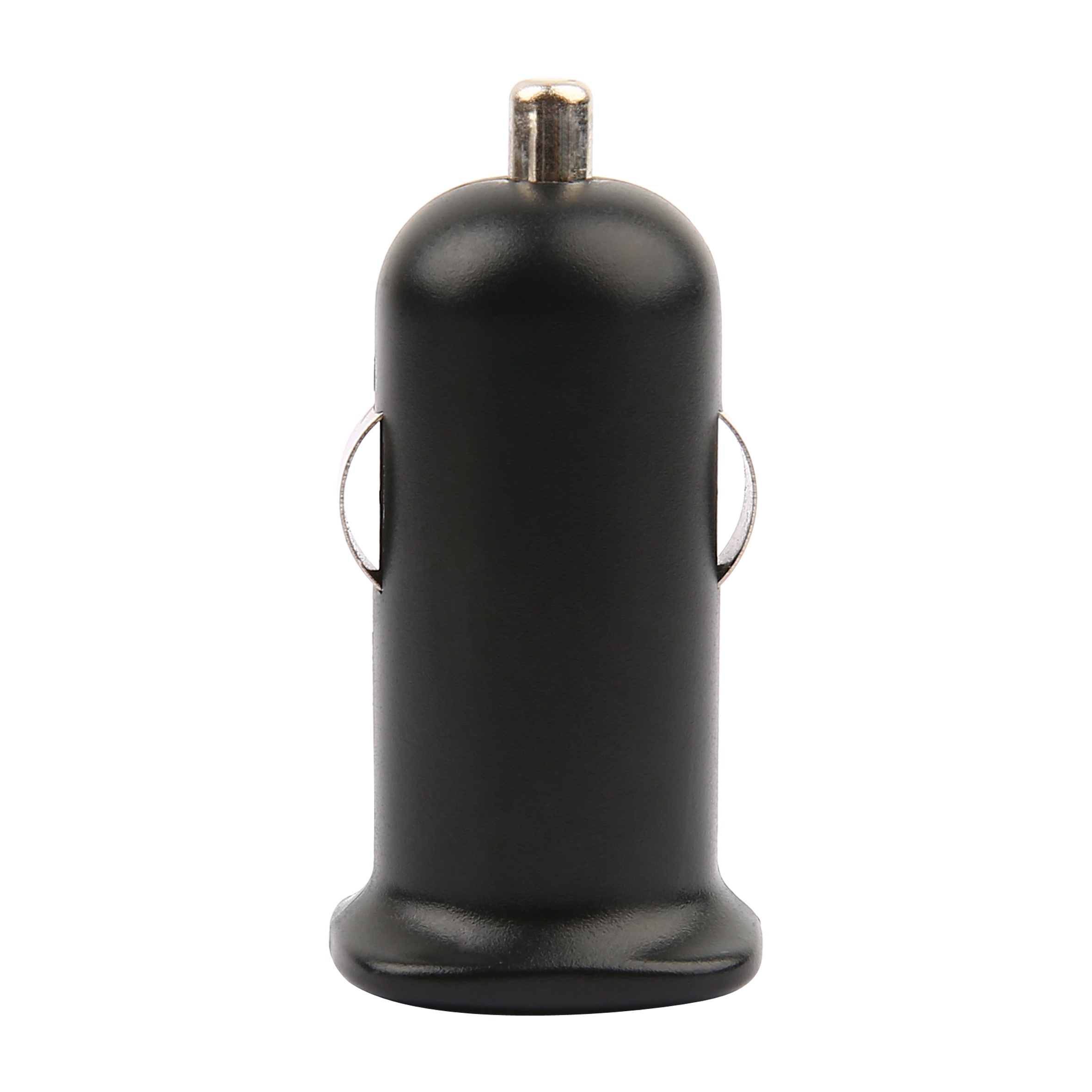 iCAN 12W Dual Port USB-A Car Charger - Black