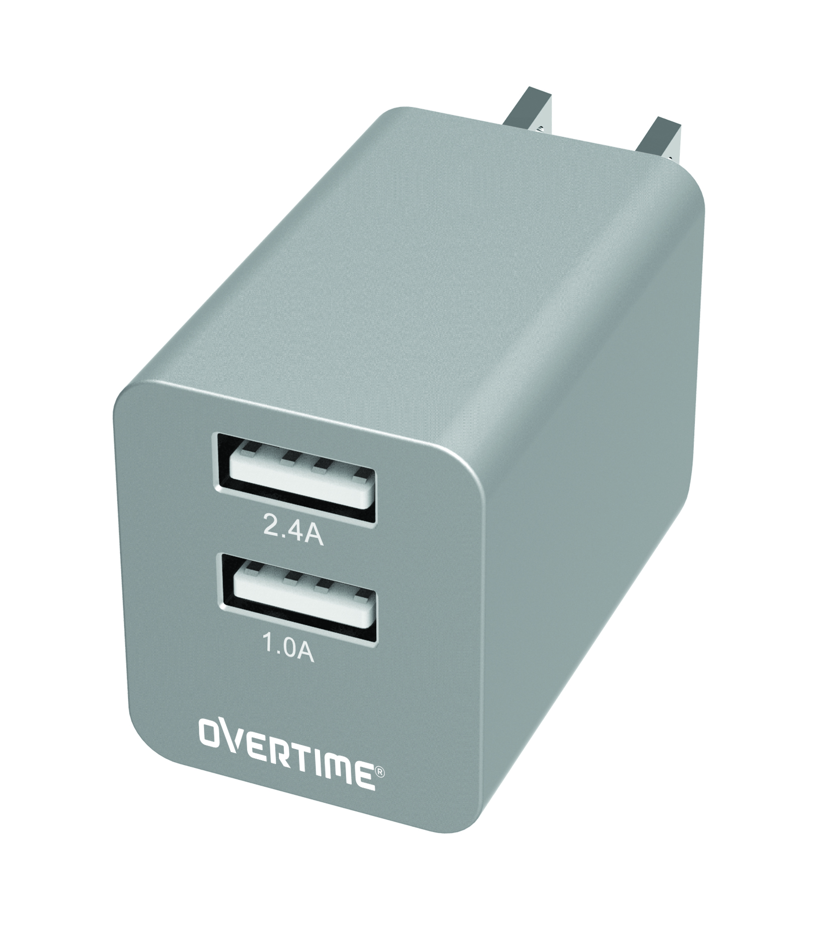OVERTIME/Delton 2.1 Amp Home Charger Dual Port