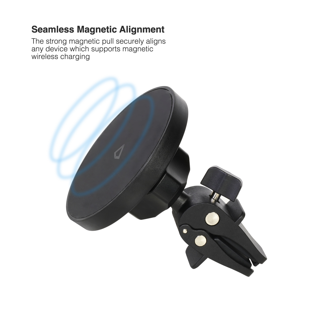 LBT Mag Stream Auto 15W Wireless Car Charger /w Mount