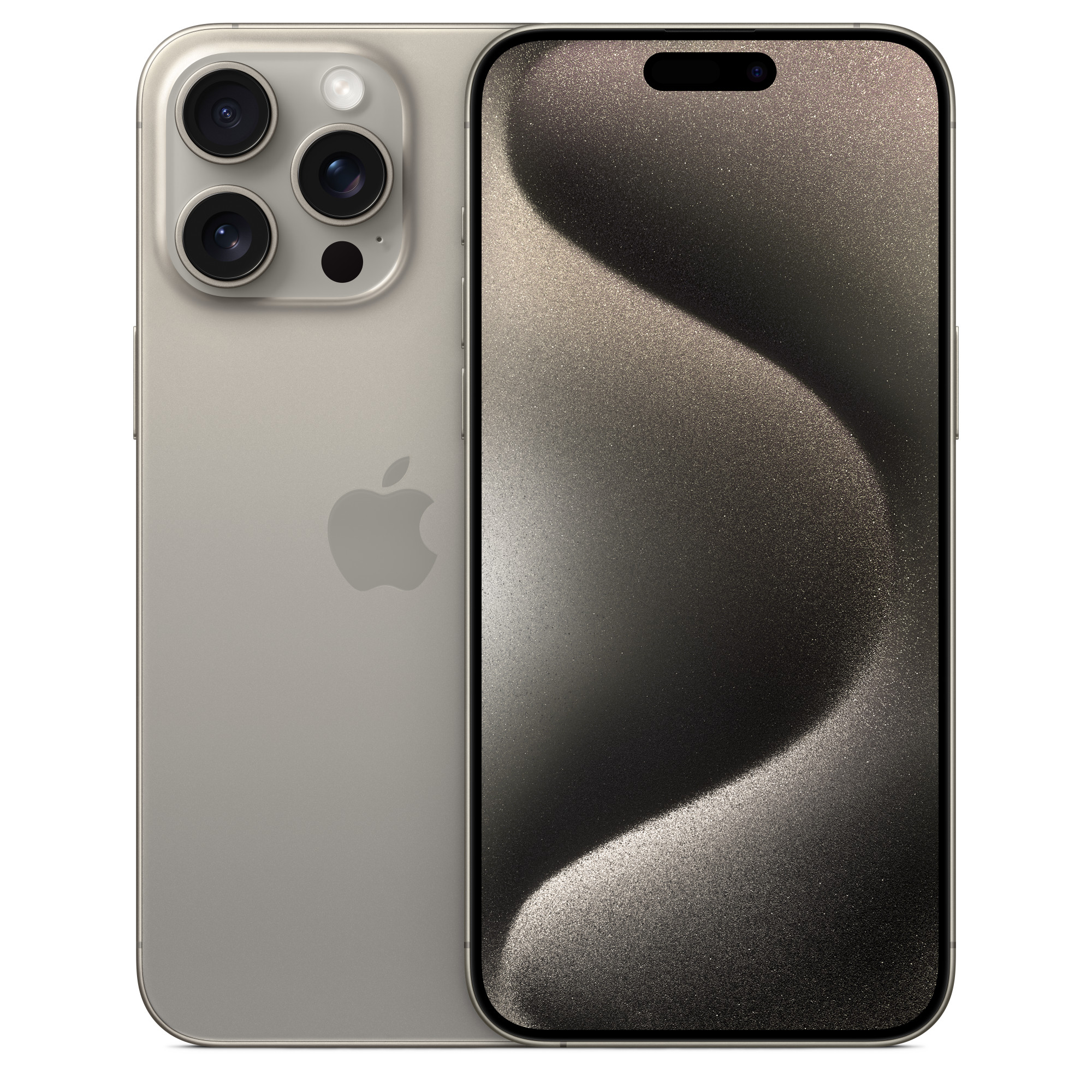 APPLE iPhone 15 Pro Max 256GB Smartphone, Natural Titanium,Renewed (A)