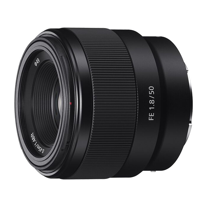 Objectif Sony SEL50F18F 50 mm | f/1,8 FE | Sony E-monture | pour NXCAM NEX-FS1