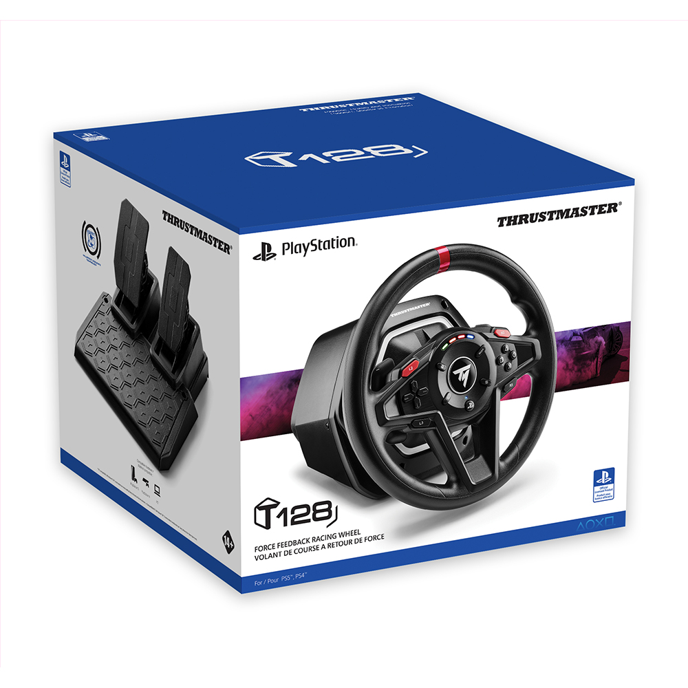 Volant de course THRUSTMASTER T128 P - PS4/PS5/PC (4169096)