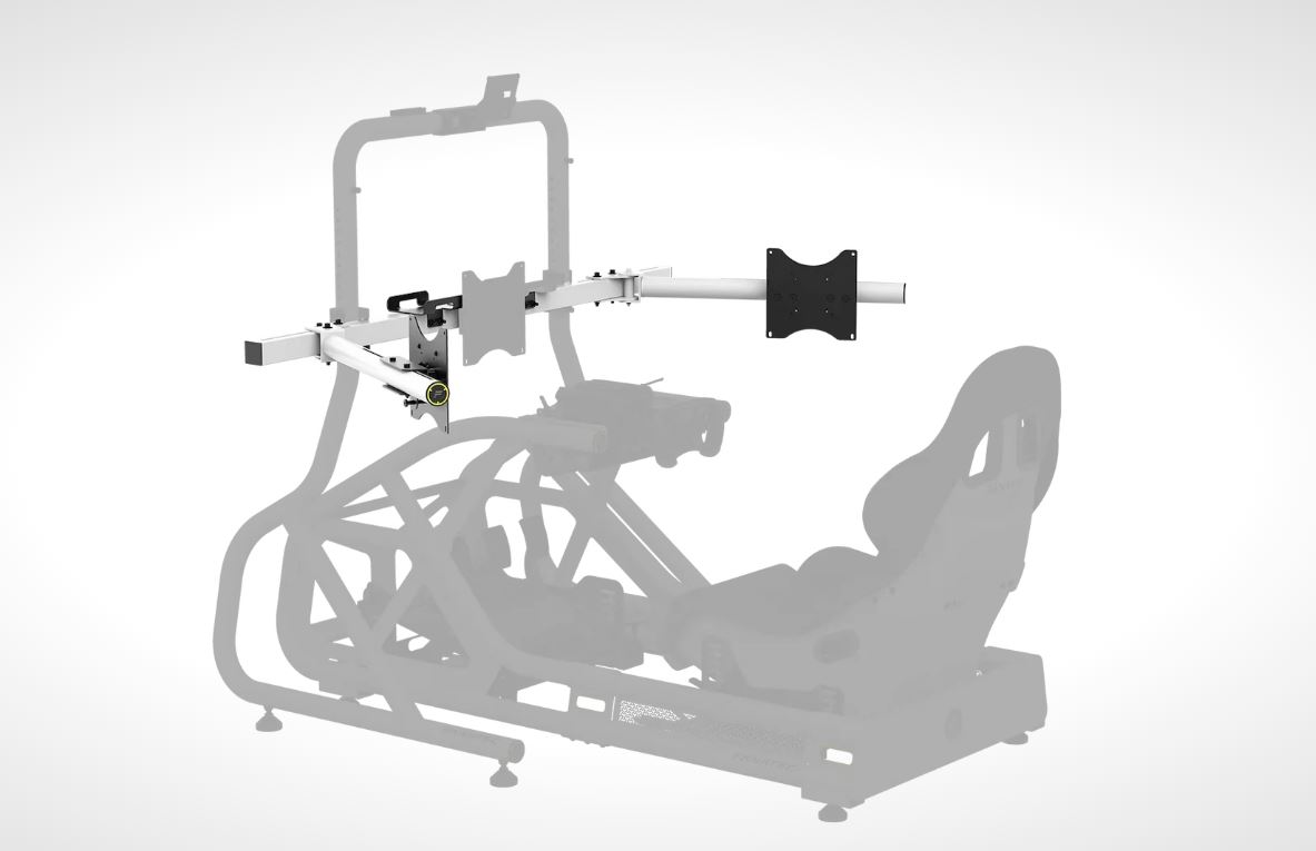 Fanatec - GT Cockpit Triple Monitor Expansion Kit (White)
