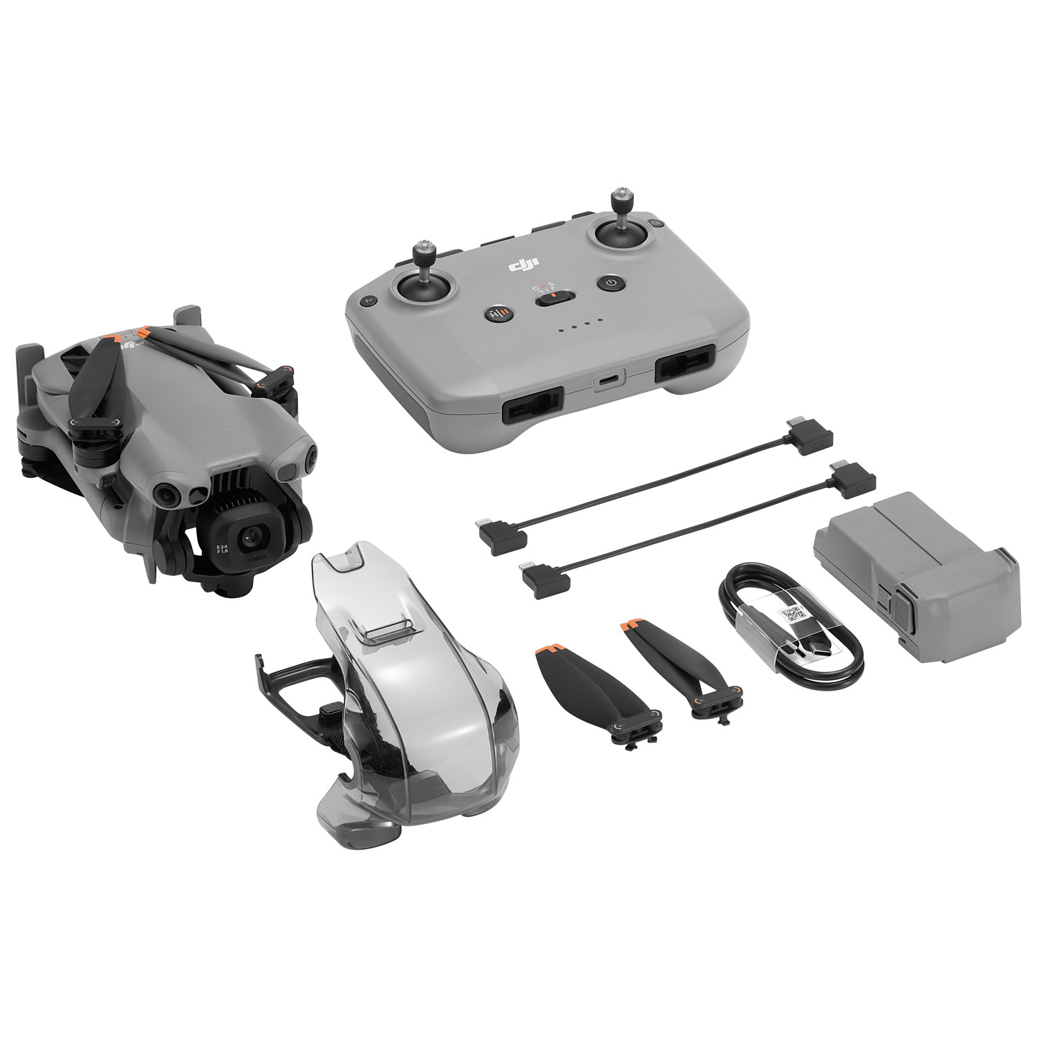 Drone quadricoptère DJI Mini 5 Pro avec télécommande - Gris