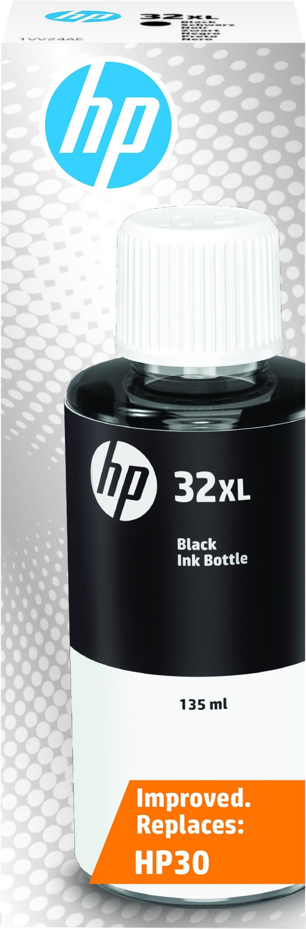 Bouteille d'encre noire originale HP 32XL