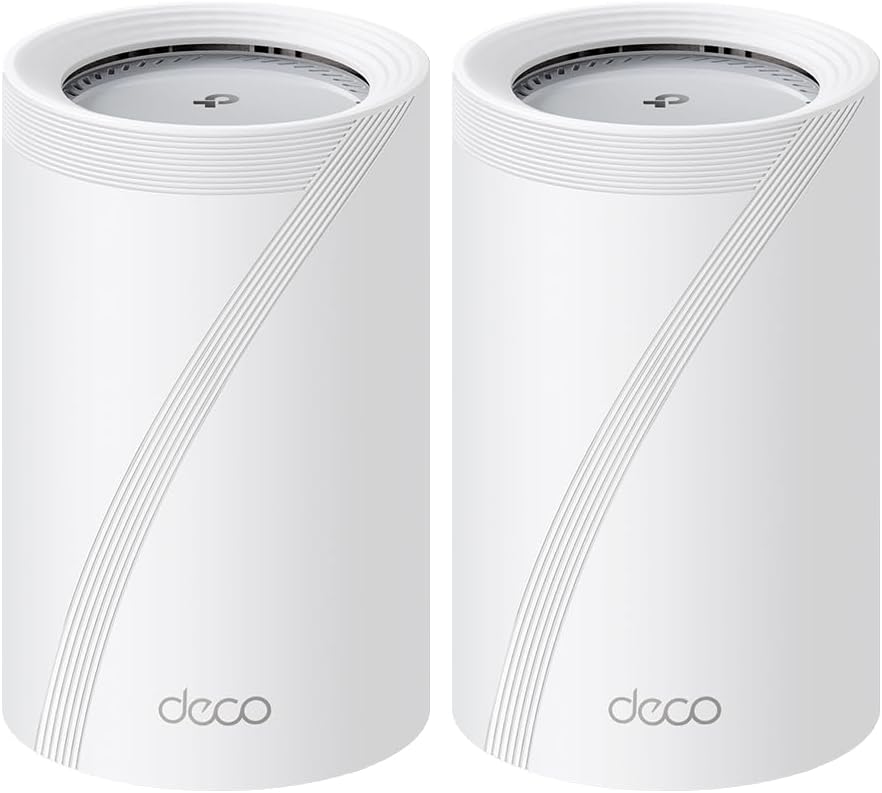 TP-Link Deco BE65 Pro (paquet de 2) Système Wi-Fi 7 maillé BE11000