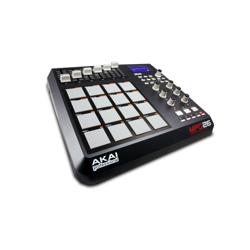 AKAI Professional MPD226 - Contrôleur de pad USB/MIDI | Intégration parfaite avec Ableton Live | Grand écran LCD personnalis...