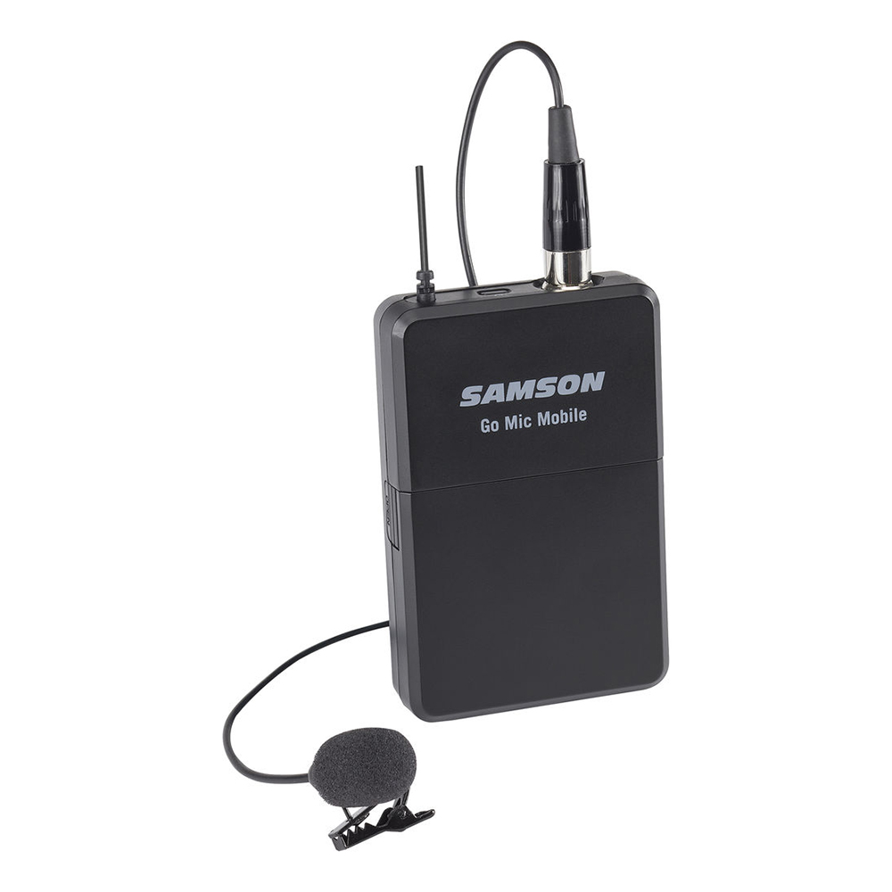SAMSON Go Mic Mobile Wireless Beltpack and LM8 Lavalier (No Receiver)