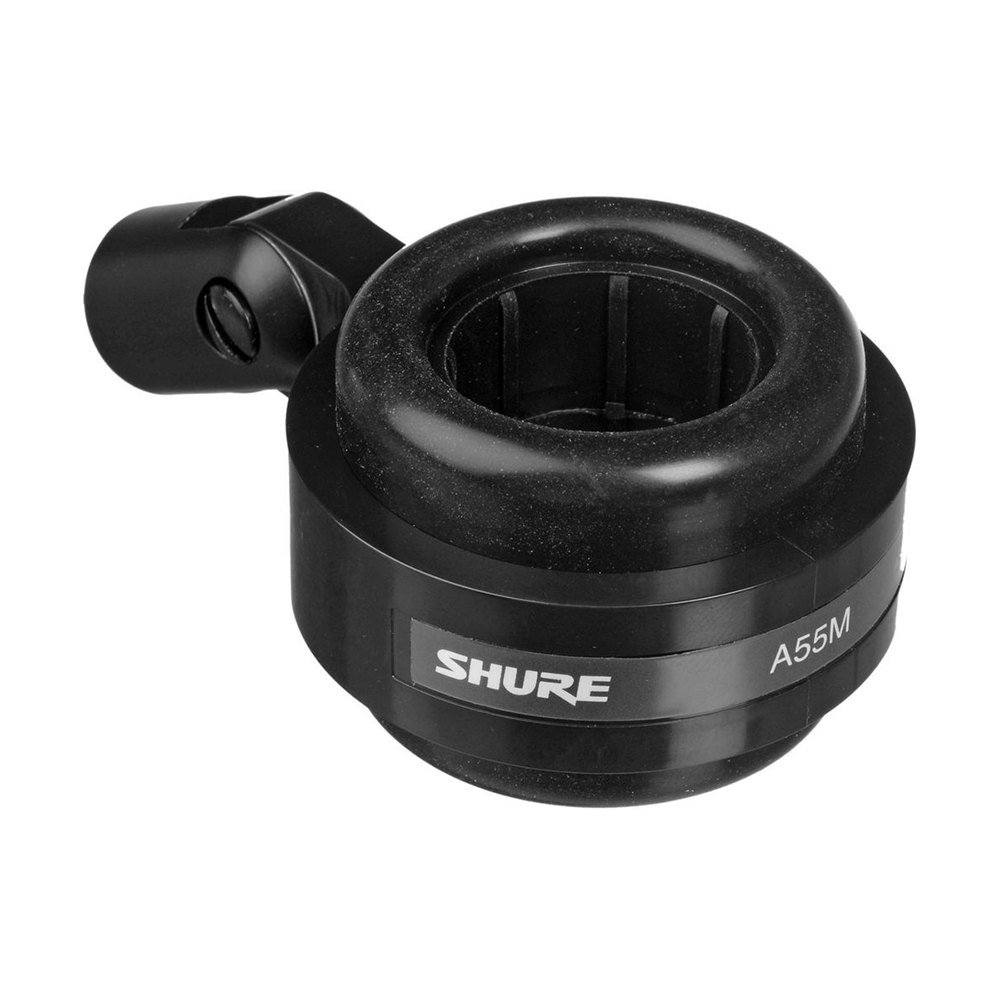 Monture de microphone SHURE A55M avec isolation et amortisseur pivotant contre les chocs
