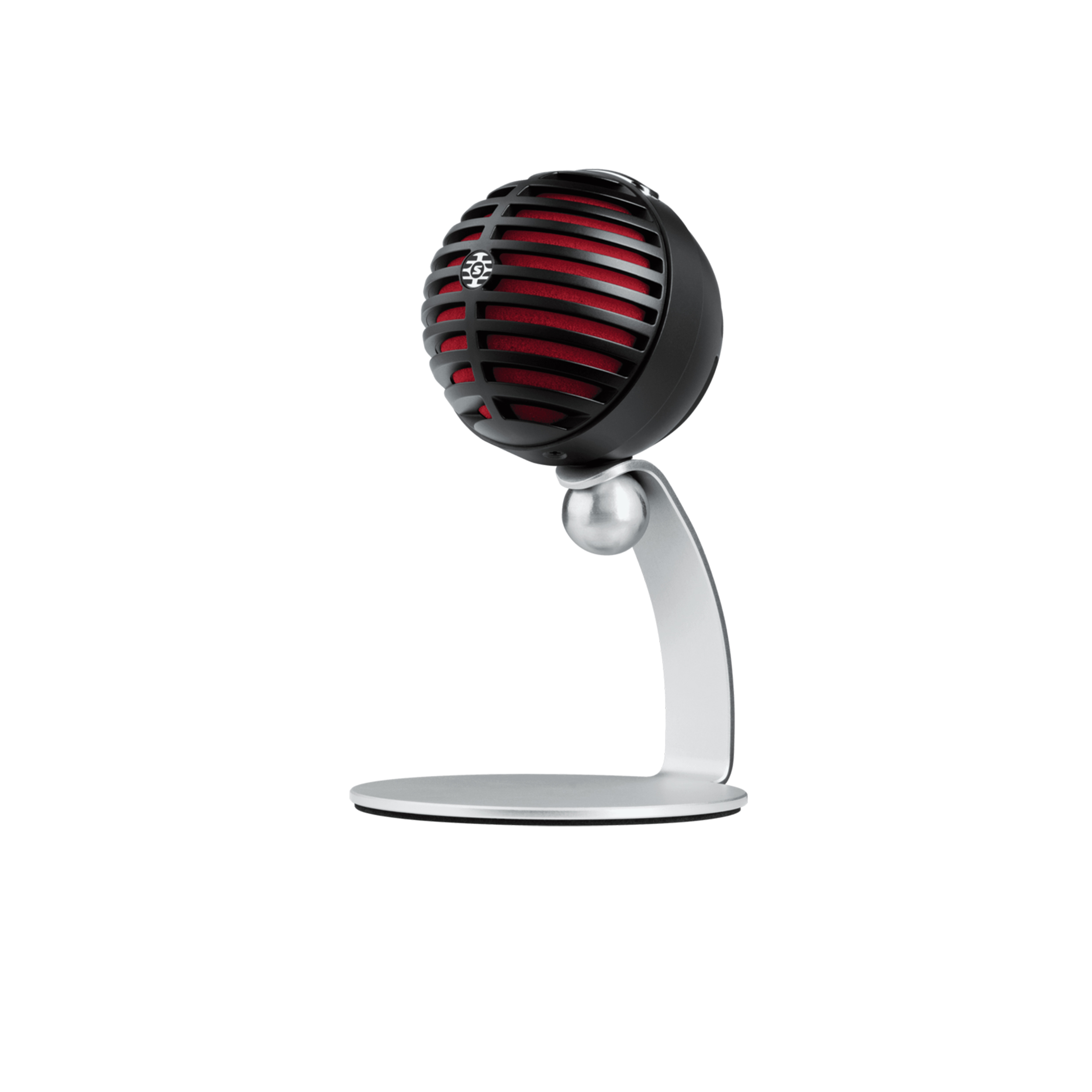 SHURE (MV5-B-DIG) - Microphone à condensateur numérique noir/rouge