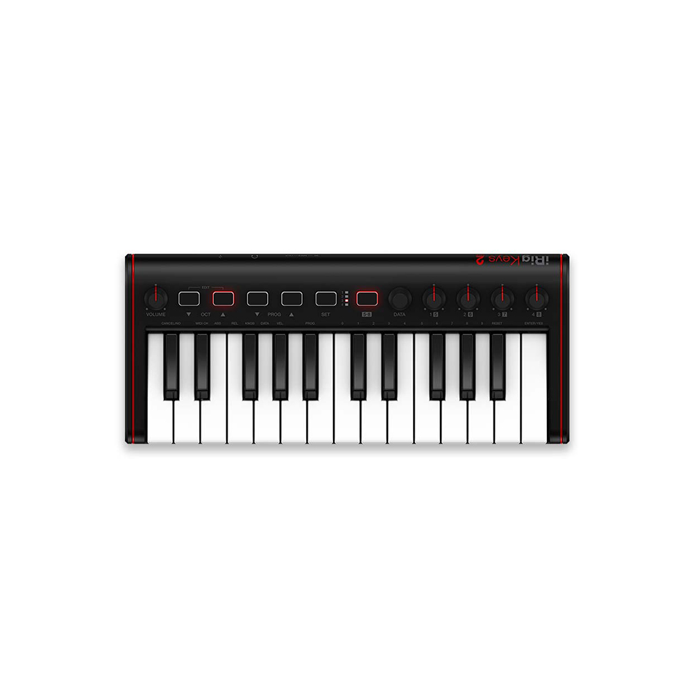 IK MULTIMEDIA iRig Keys 2 Mini Compact 25-Key MIDI Keyboard Controller