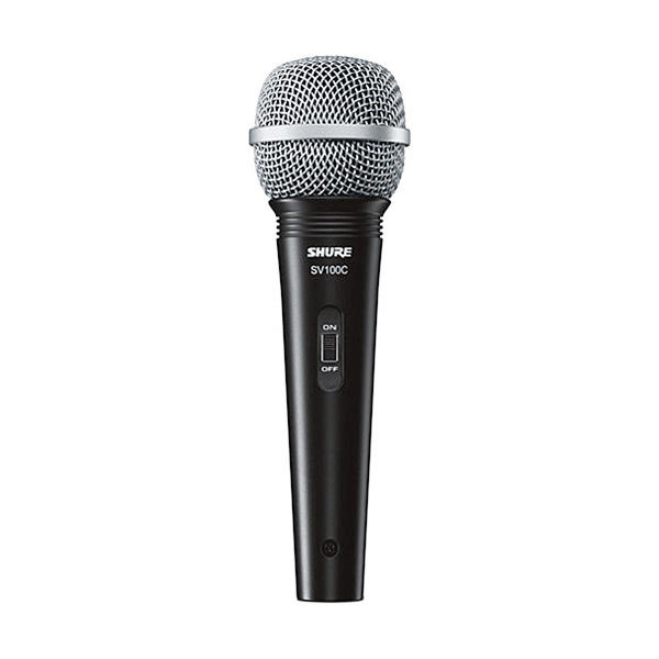 icrophone dynamique à cardioïde SHURE SV100-WA (avec accessoires