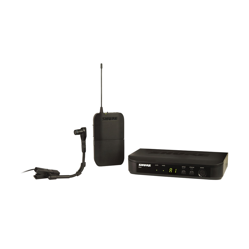 Système sans fil d^instrument SHURE BLX14/B98 avec microphone Beta 98H