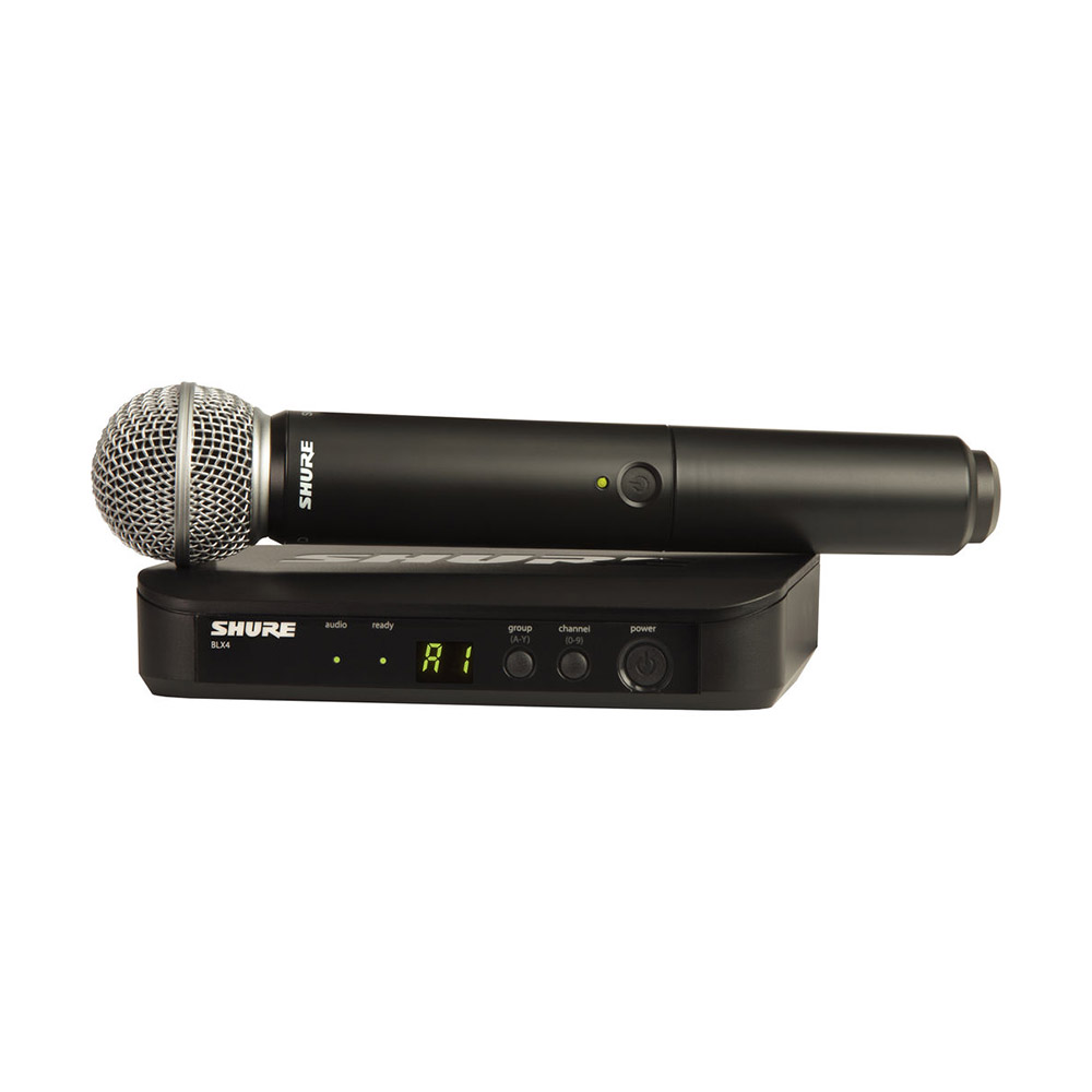 SHURE BLX24 Système vocal sans fil avec micro SM58 (H9)