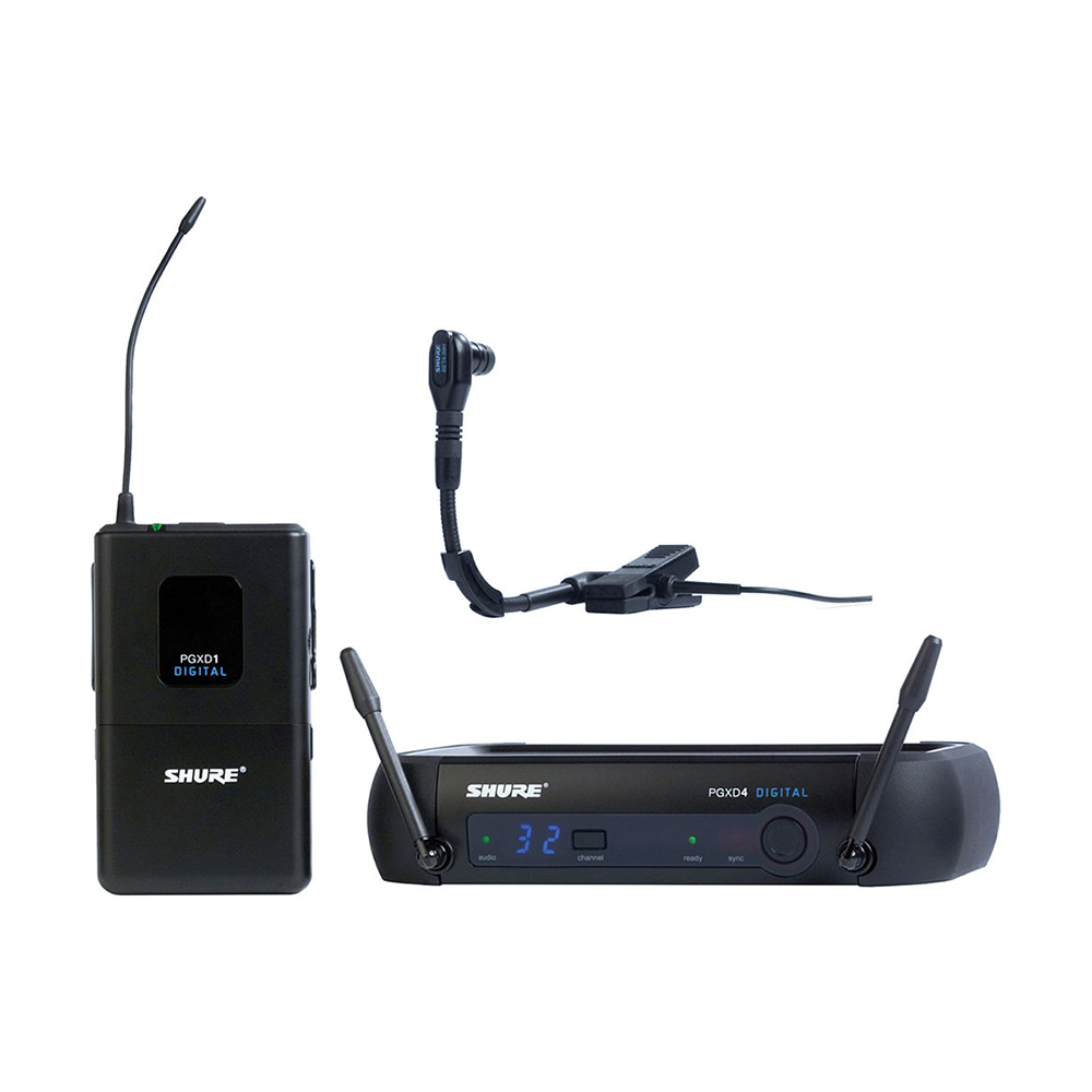 ystème de microphone sans fil de la série numérique SHURE PGXD
