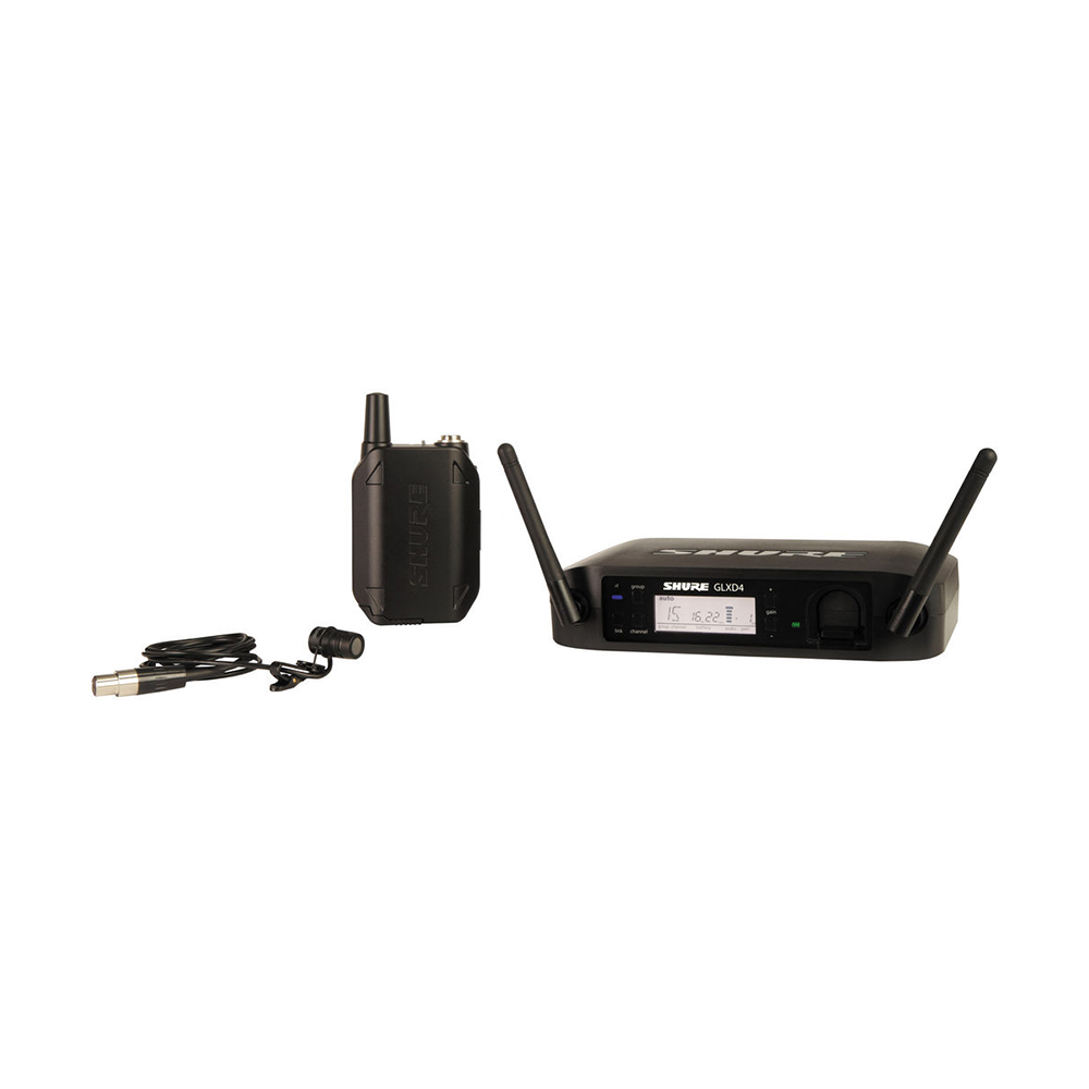SHURE GLXD14/WL185 Système sans fil de microphone cravate (Bande Z2 : 2400 - 2483,5 MHz)