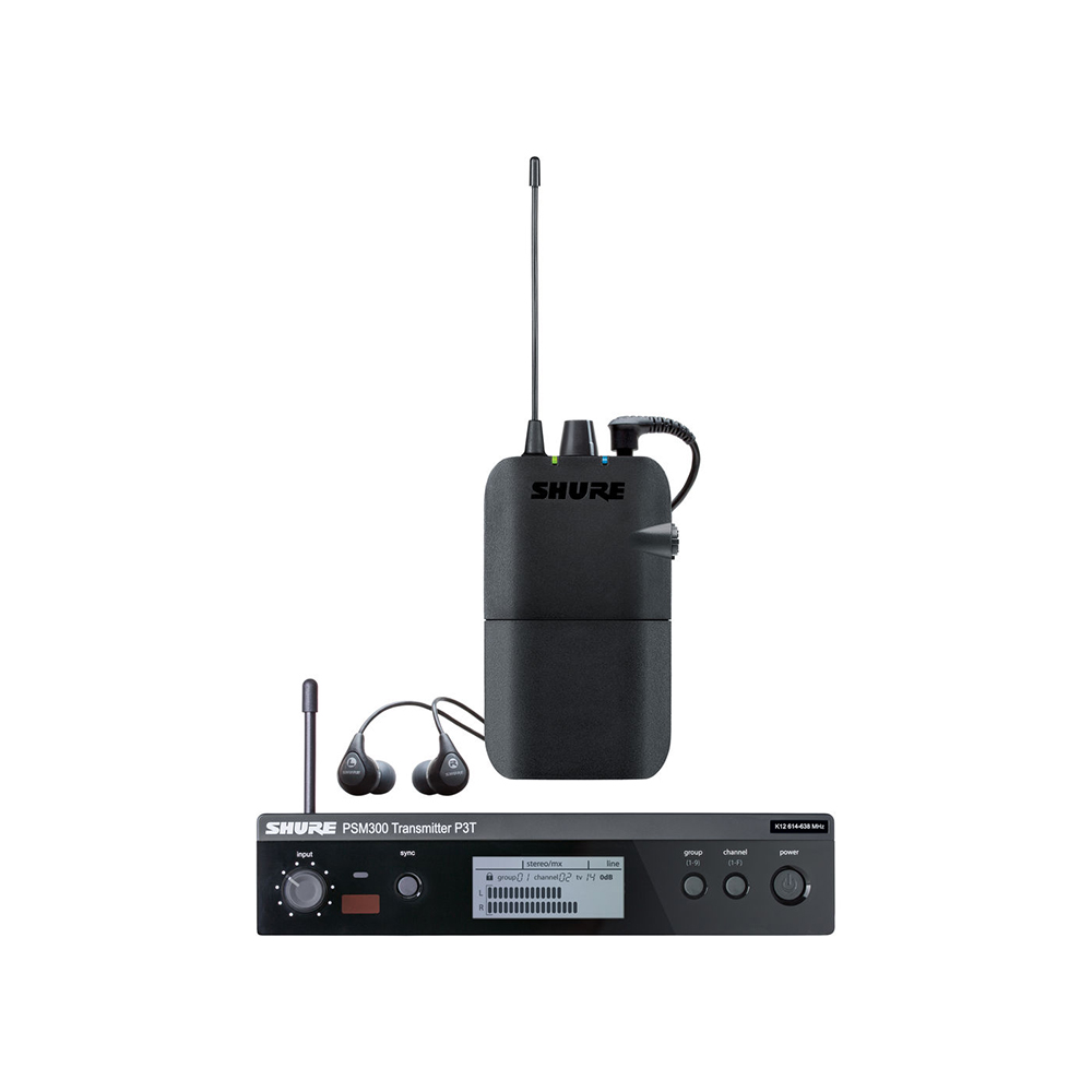 SHURE PSM 300 Système de moniteur personnel stéréo avec IEM (J13)