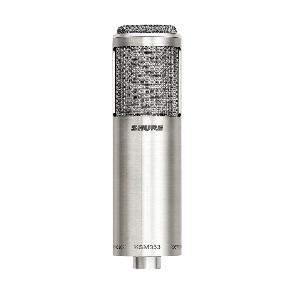 Microphone à ruban bidirectionnel premier plan SHURE KSM353/ED