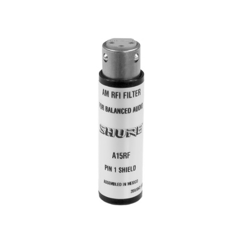 Atténuateur de fréquence radio SHURE A15RF en ligne à connecteur XLR à 3 broches