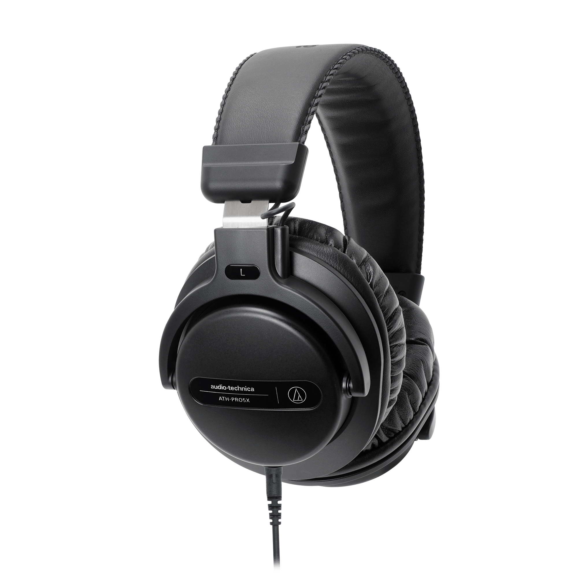 AUDIO TECHNICA ATH-PRO5XBK Professional Over-Ear Closed-Back Dynamic DJ Monitor Headphones, Black