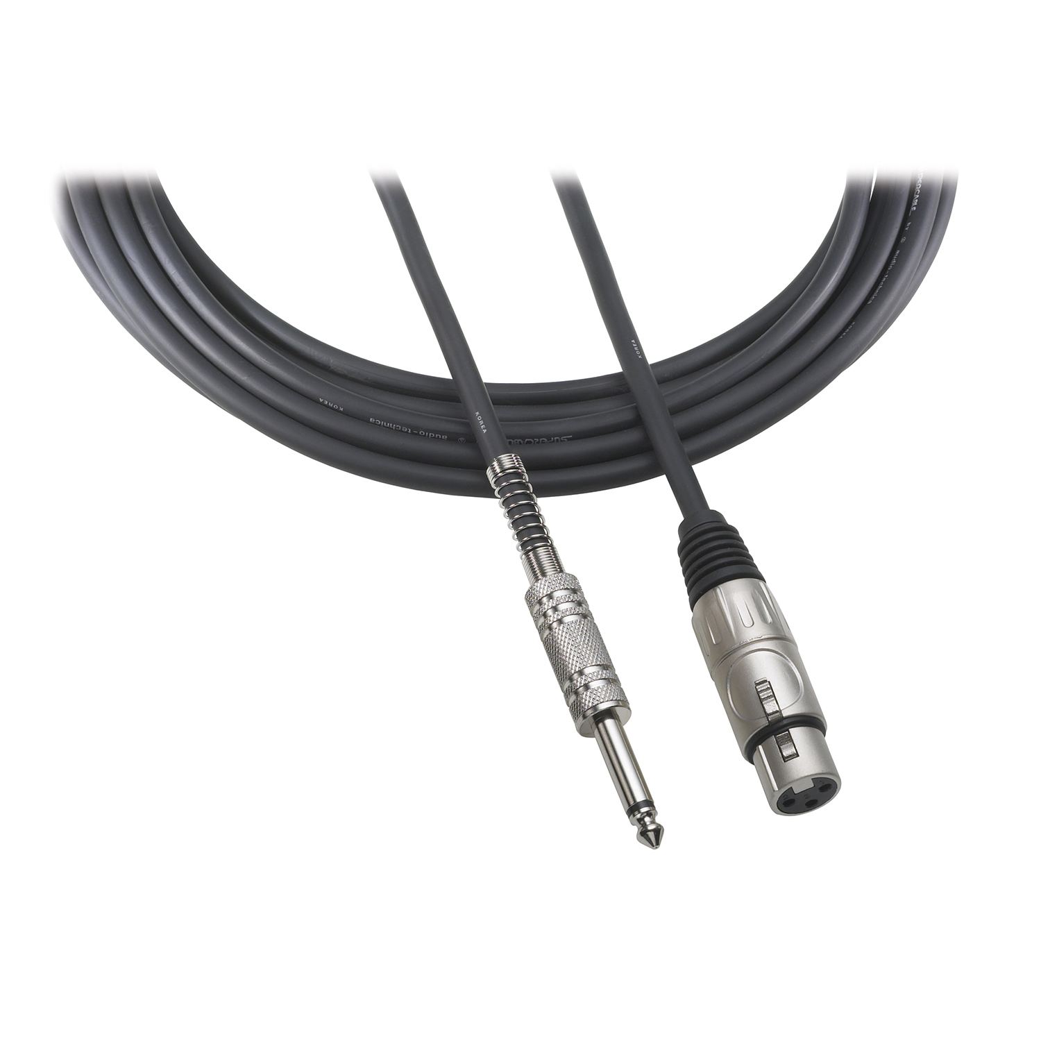 Câble de microphone AUDIO TECHNICA AT8311 Value XLR femelle - 1/4 po