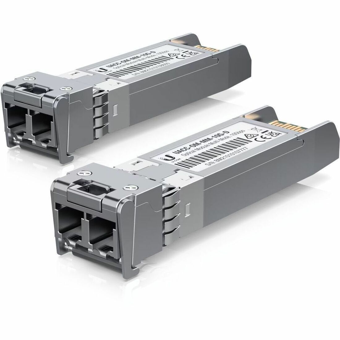 Module Ubiquiti SFP+ UACC-OM-MM-10G-D-20, pour réseau de données, réseau optique, réseau duplex 2 x LC, fibre optique, multi...