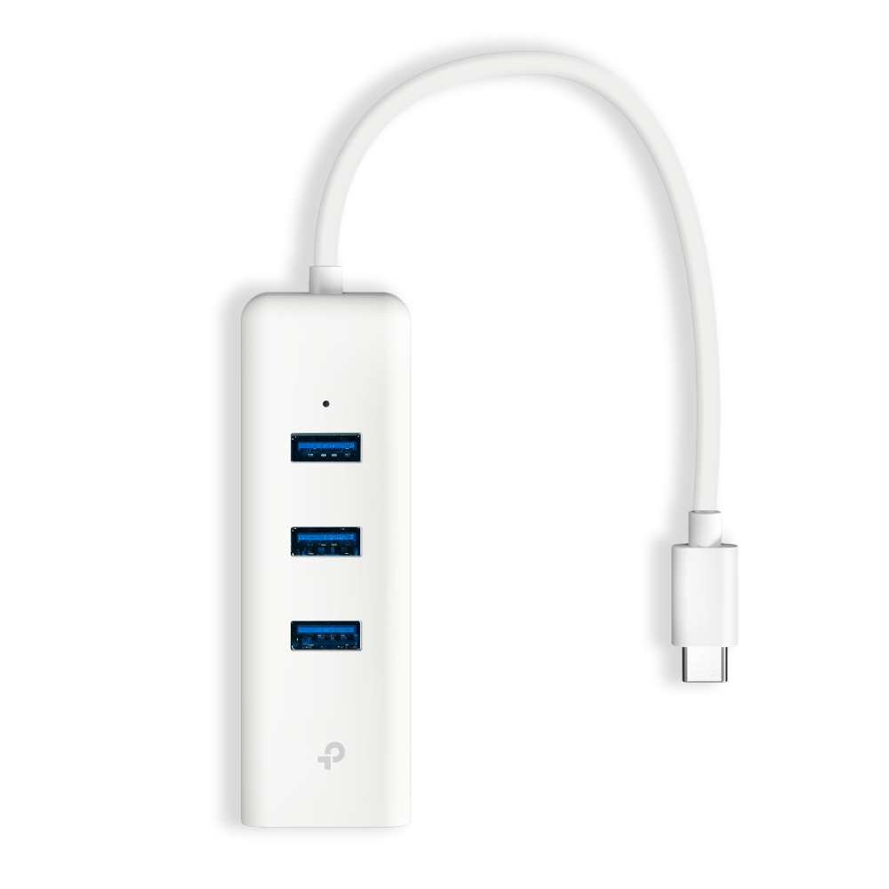 TP-Link (UE330C) Hub USB-C 3 ports et adaptateur Ethernet Gigabit