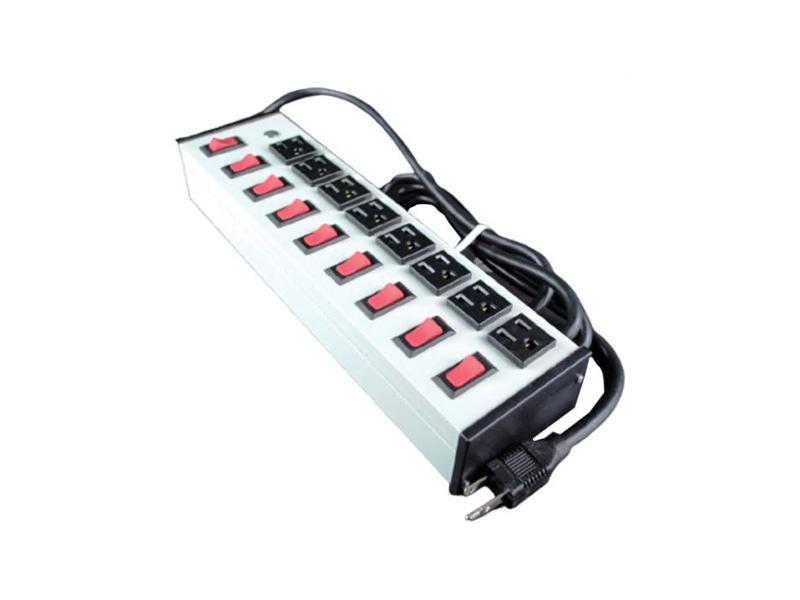 Wiremold Centre de prise de courant de luxe UL209BC - Multiprise électrique - connecteurs de sortie : cordon de 8 à 59 pi - ...