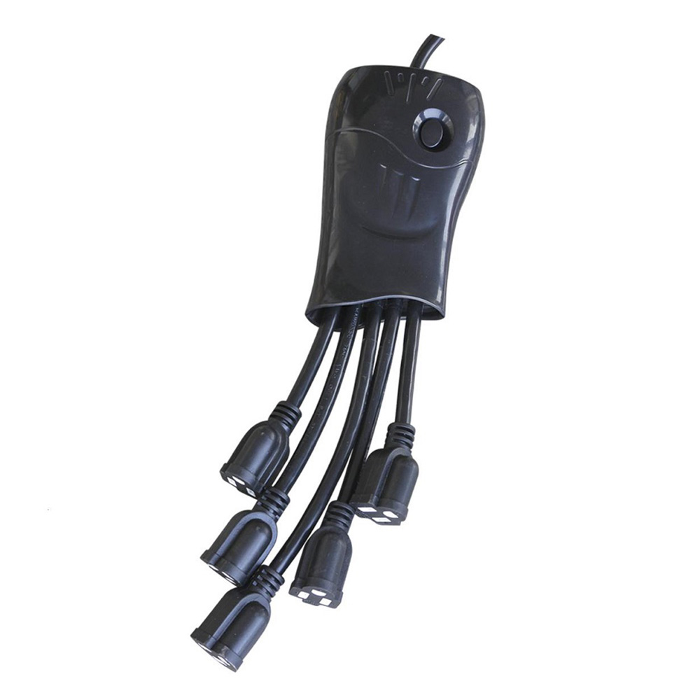 iCAN 5 Outlets Power Strip with 3ft Cord