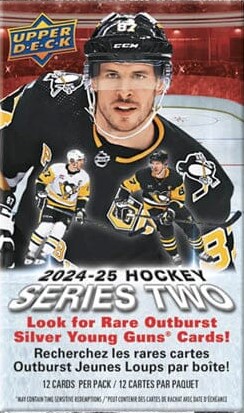 ALIMENTATION PAR GRAVITÉ DE HOCKEY SÉRIE 2 UPPER DECK 2025