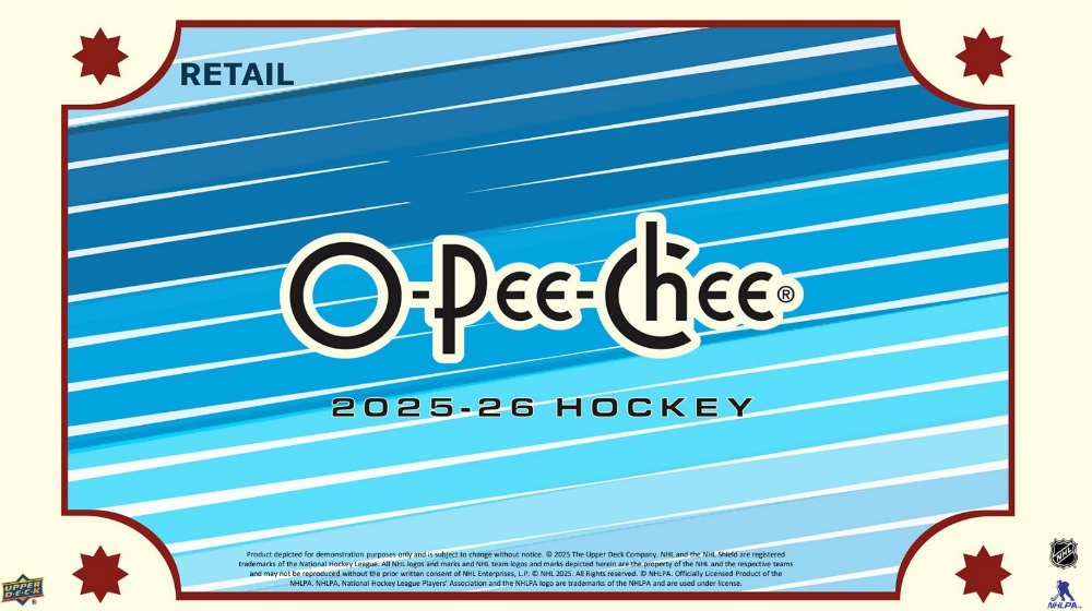 Alimentation par gravité pour hockey OPC Upper Deck 2026