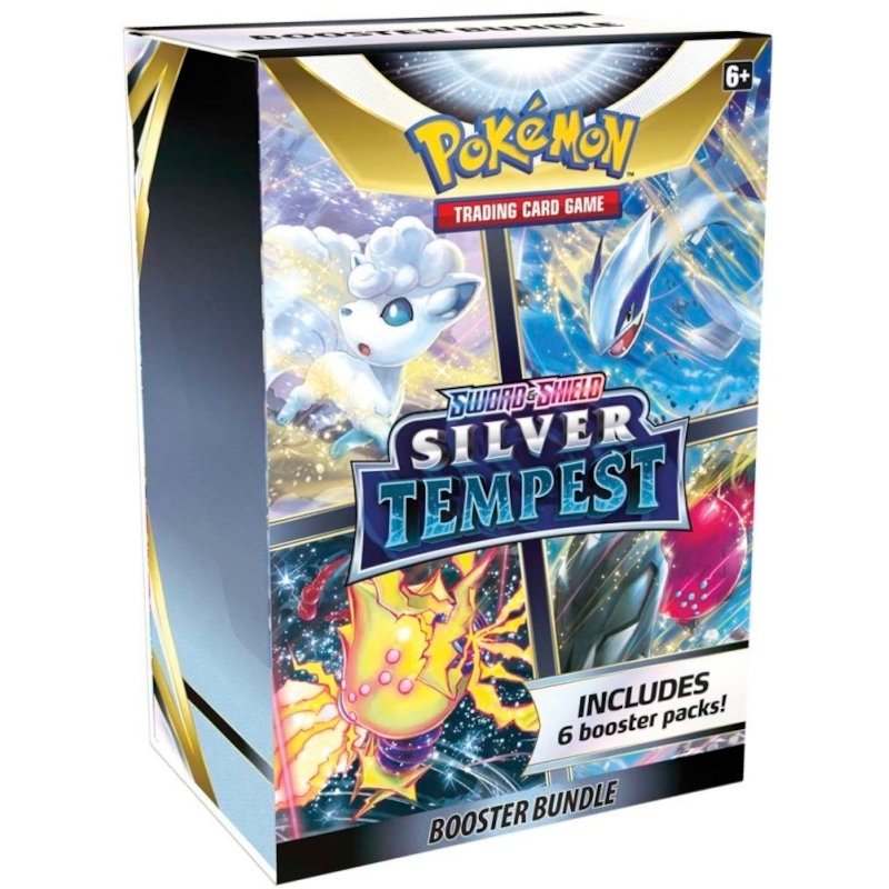 Pokémon TCG: Sword & Shield - SILVER TEMPEST Booster Bundle (6 Packs)