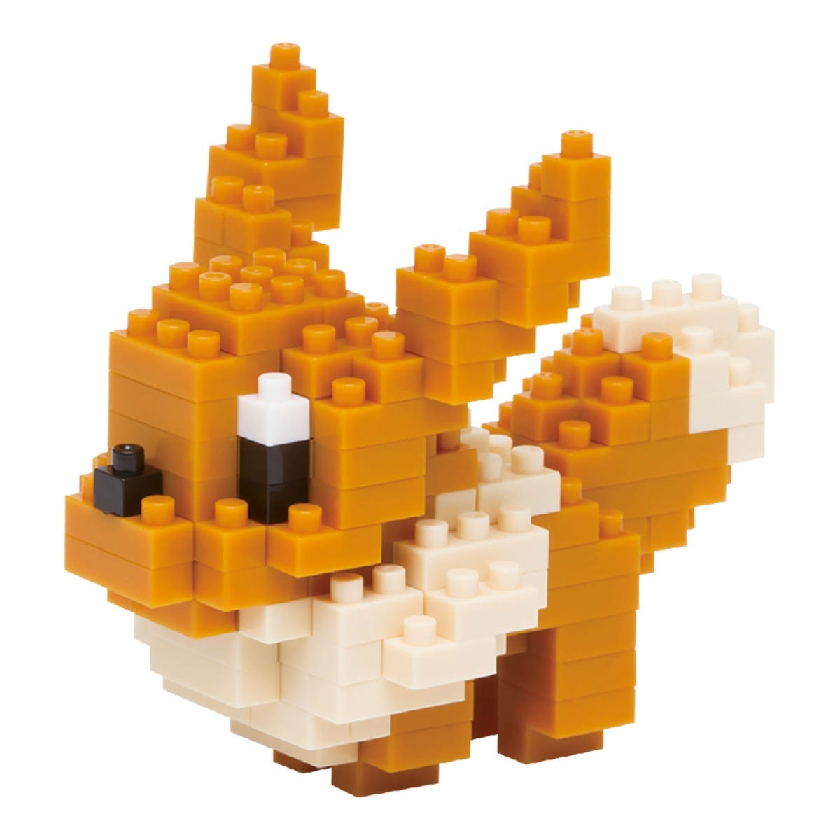 Nanoblock Pokemon Series Évoli | Blocs de construction | Ajustement et encliquetage à la main !