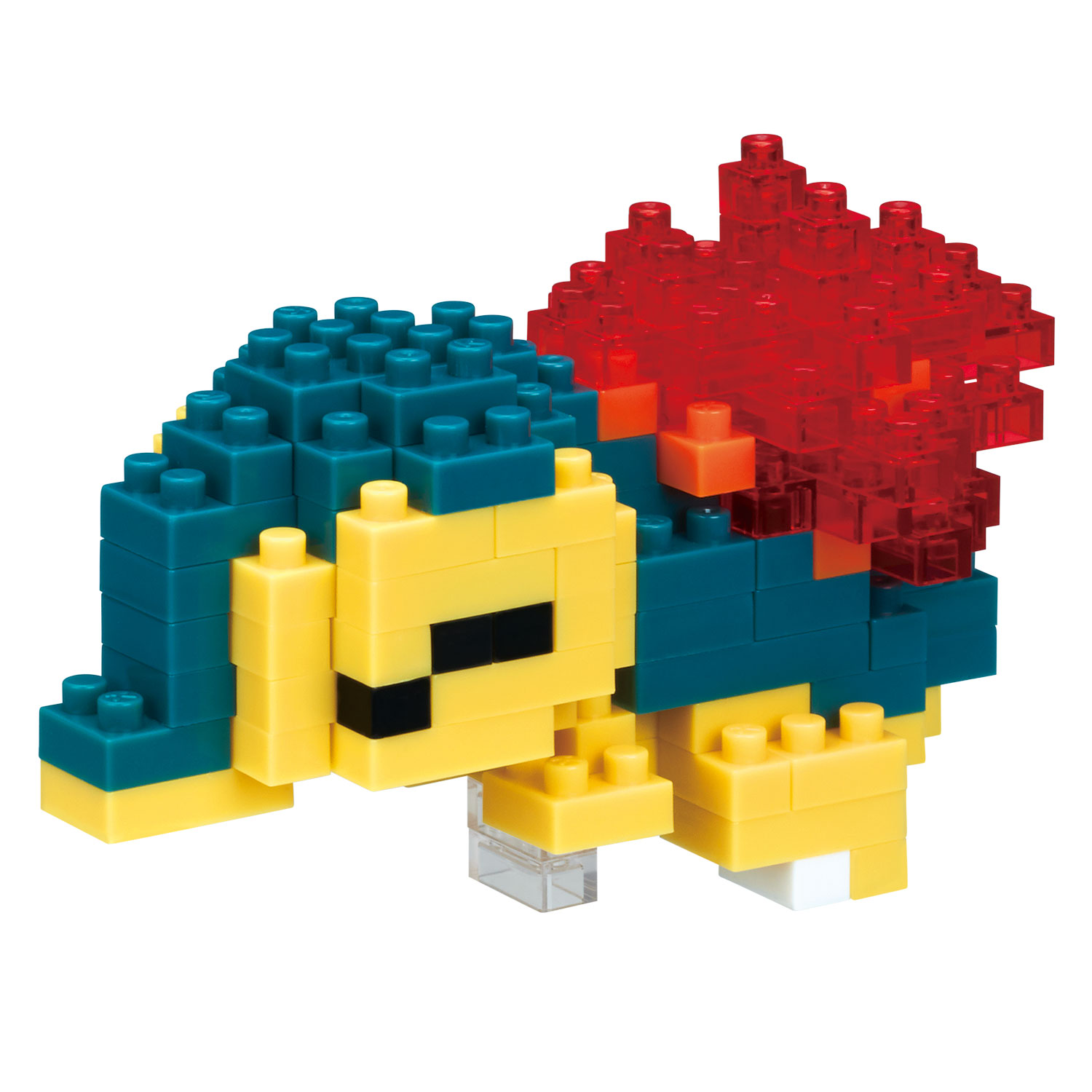 Nanoblock Pokemon Series Cyndaquil | Building Blocks | Fit & Snap By Hand!