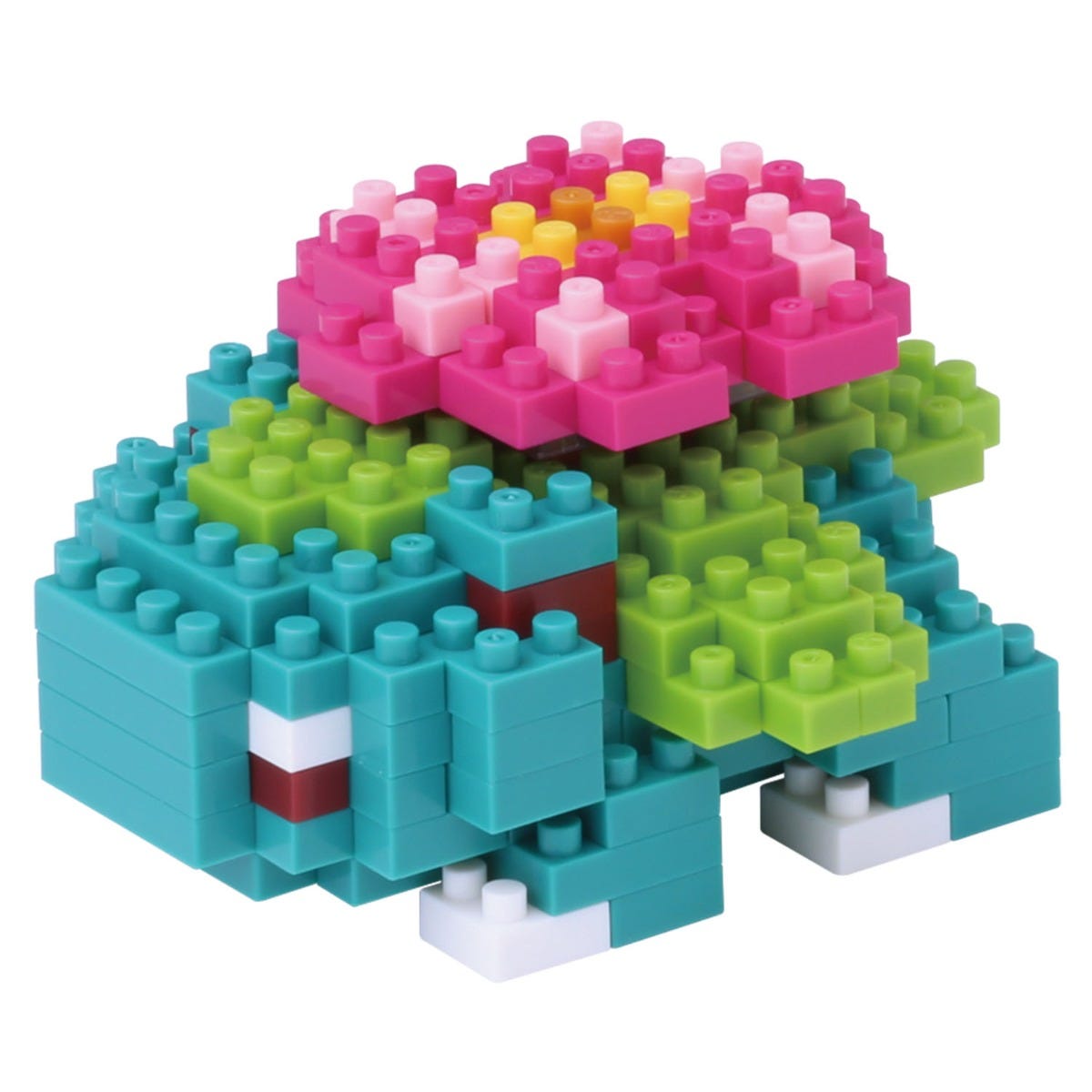 Nanoblock Pokemon Series Venusaur | Blocs de construction | Ajustement et encliquetage à la main !